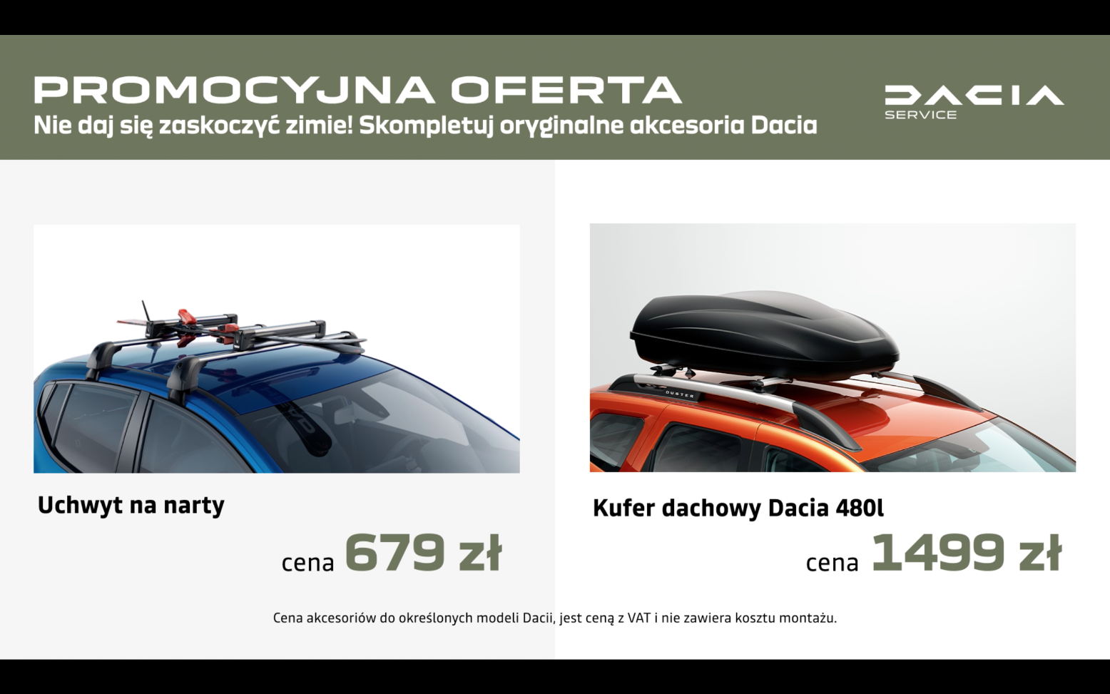 promocja serwis Dacia