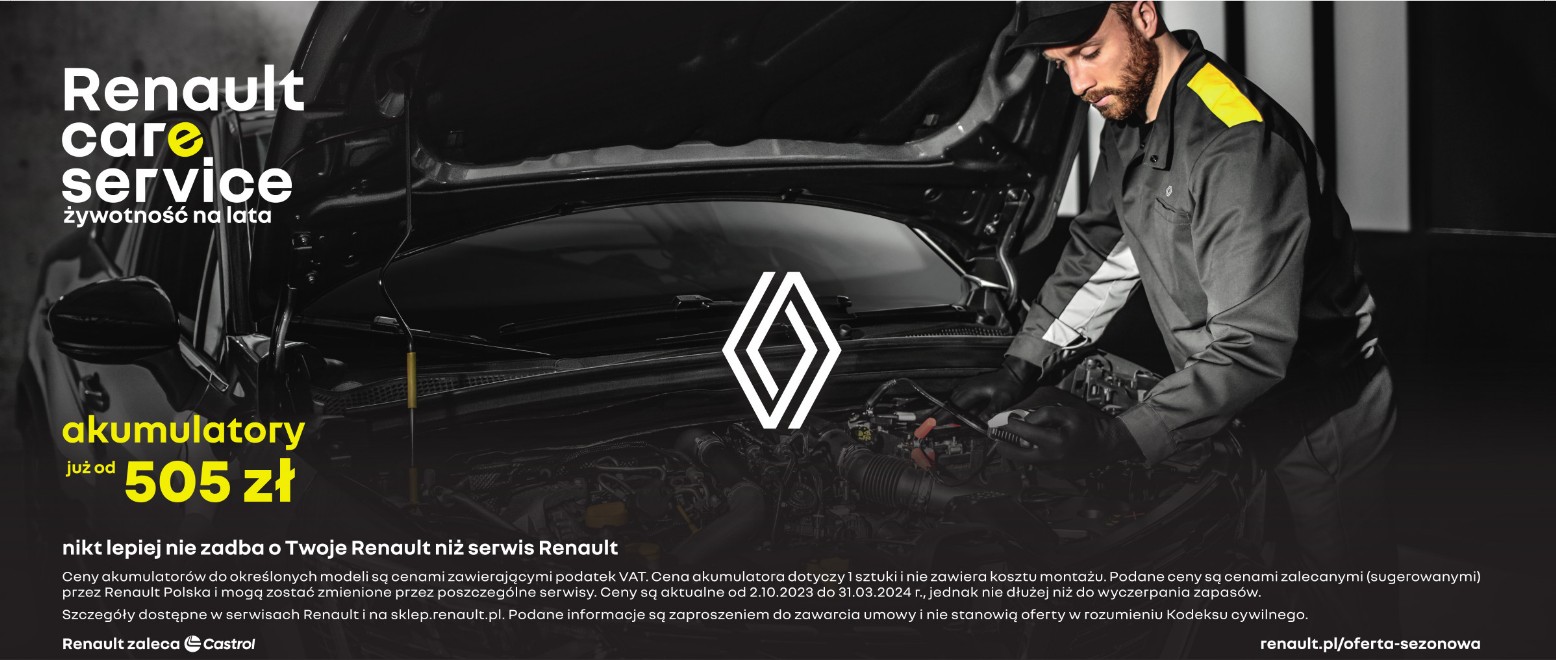 Promocja serwis Renault